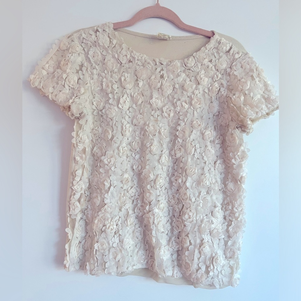 ANTHROPOLOGIE FLORAL TOP